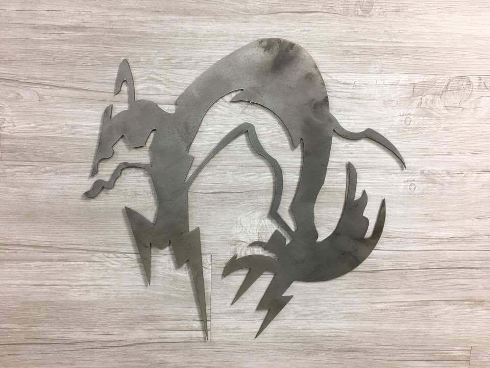 Foxhound Logo from Metal Gear Solid – Arclight CNC